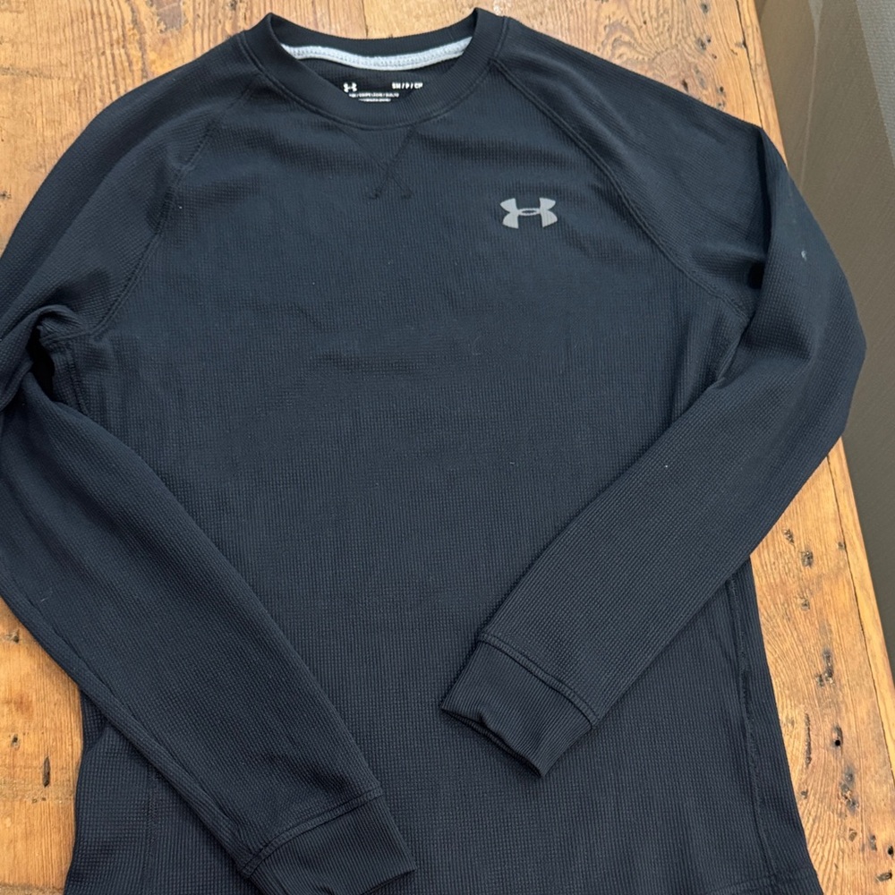 Under Armour Men's Long Sleeve Black Tee